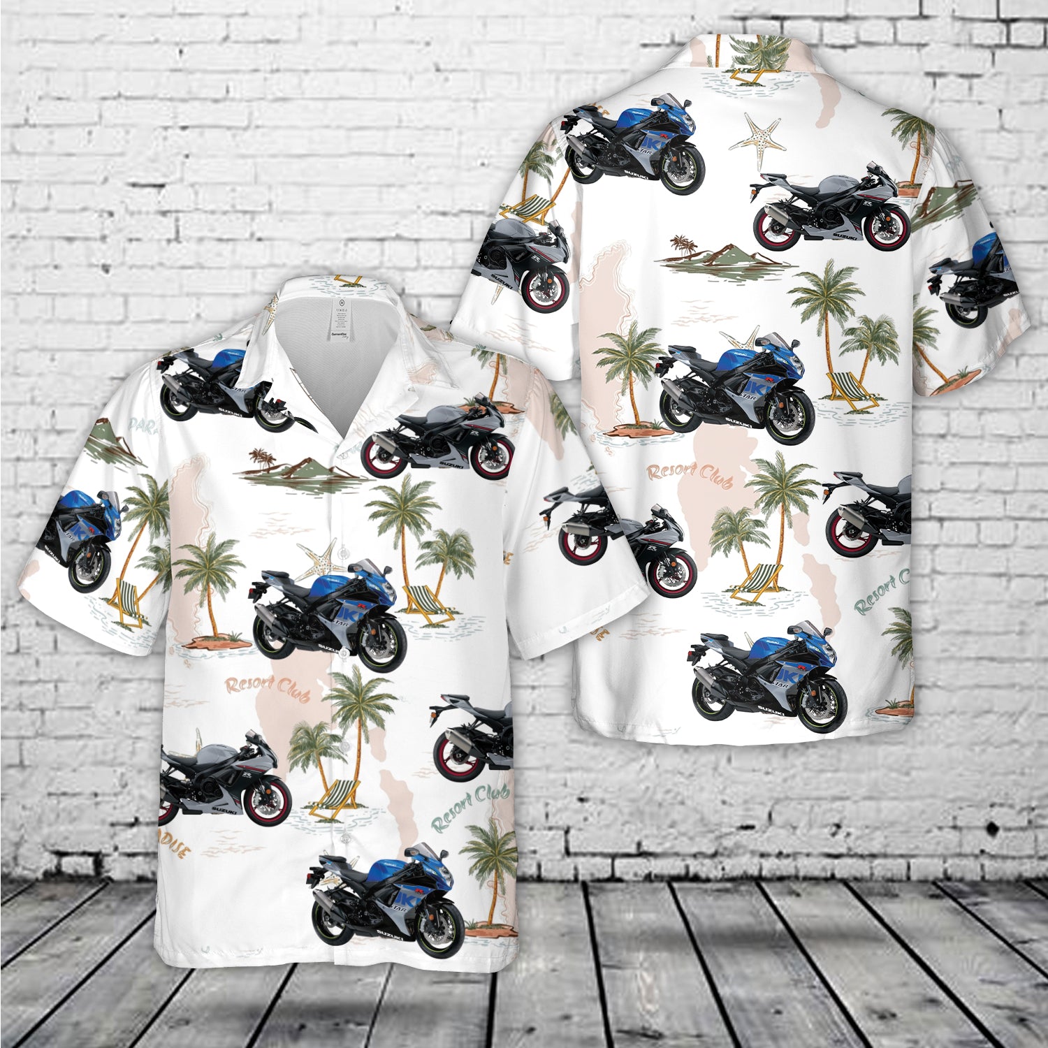 Suzuki GSX-R600 Hawaiian Shirt