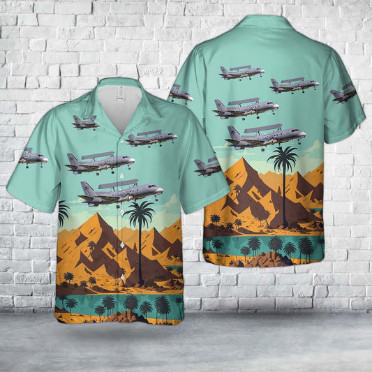 Swedish Air Force Saab S100B Argus (340AEW) Hawaiian Shirt