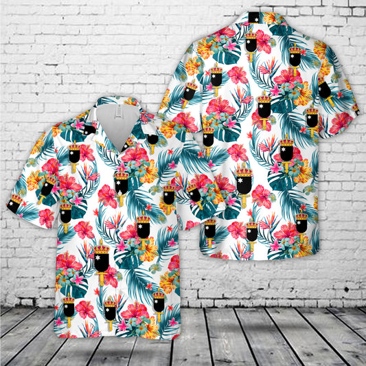 Swedish Armed Forces Special Operations Task Group Hawaiian Shirt