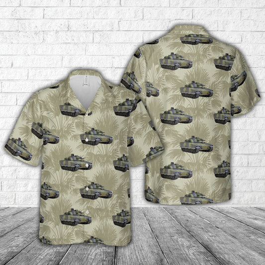 Swedish Army CV90-30 MK I IFV Hawaiian Shirt