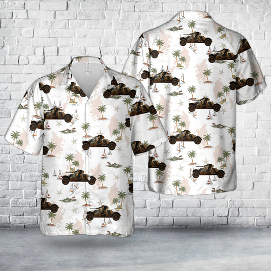 Swedish Army Pansarbil m/40, Sweden, 1942 Hawaiian Shirt