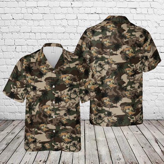 Swedish Army Stormartillerivagn m/43 (1944) Hawaiian Shirt