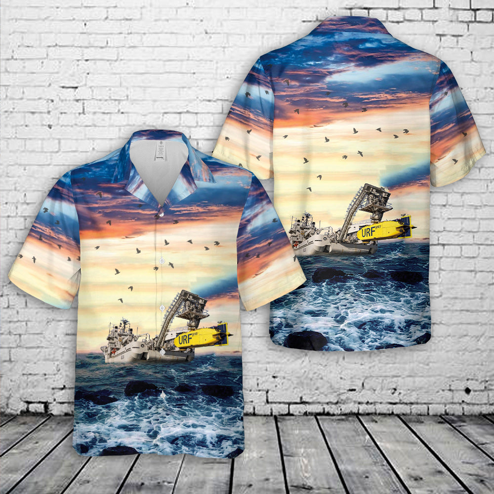 Swedish Submarine Rescue Vehicle (URF) from HSwMS Belos Hawaiian Shirt