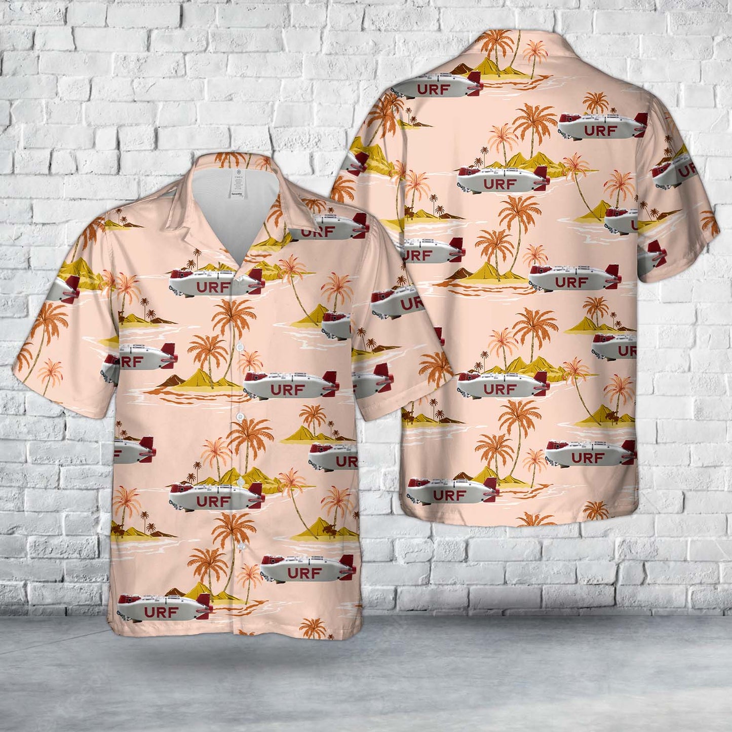 Swedish rescue submarine URF Hawaiian Shirt