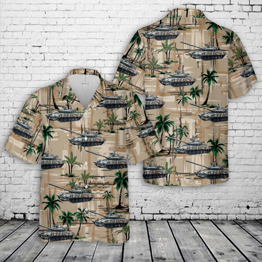 T-64BV Tank Hawaiian Shirt
