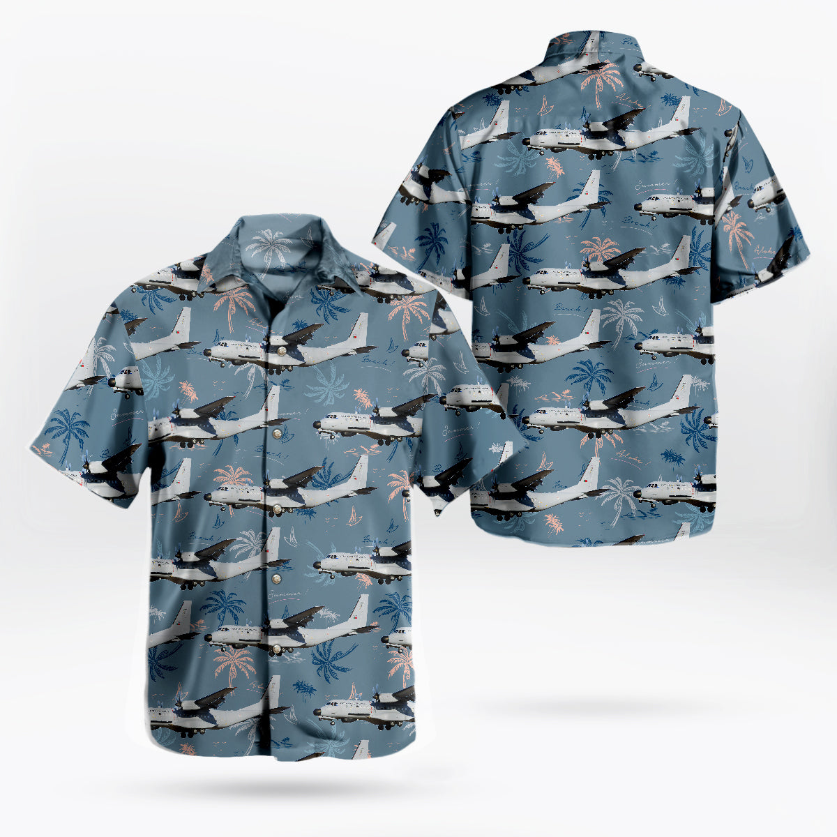 Portuguese Air Force CASA C-295MPA Persuader Hawaiian Shirt