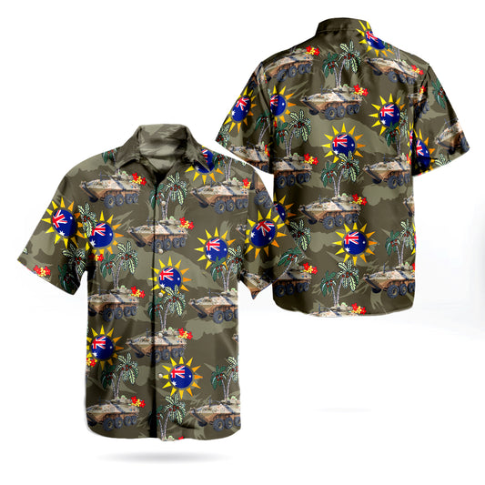 Australian Army Australian Light Armoured Vehicle ASLAV Hawaiian Shirt