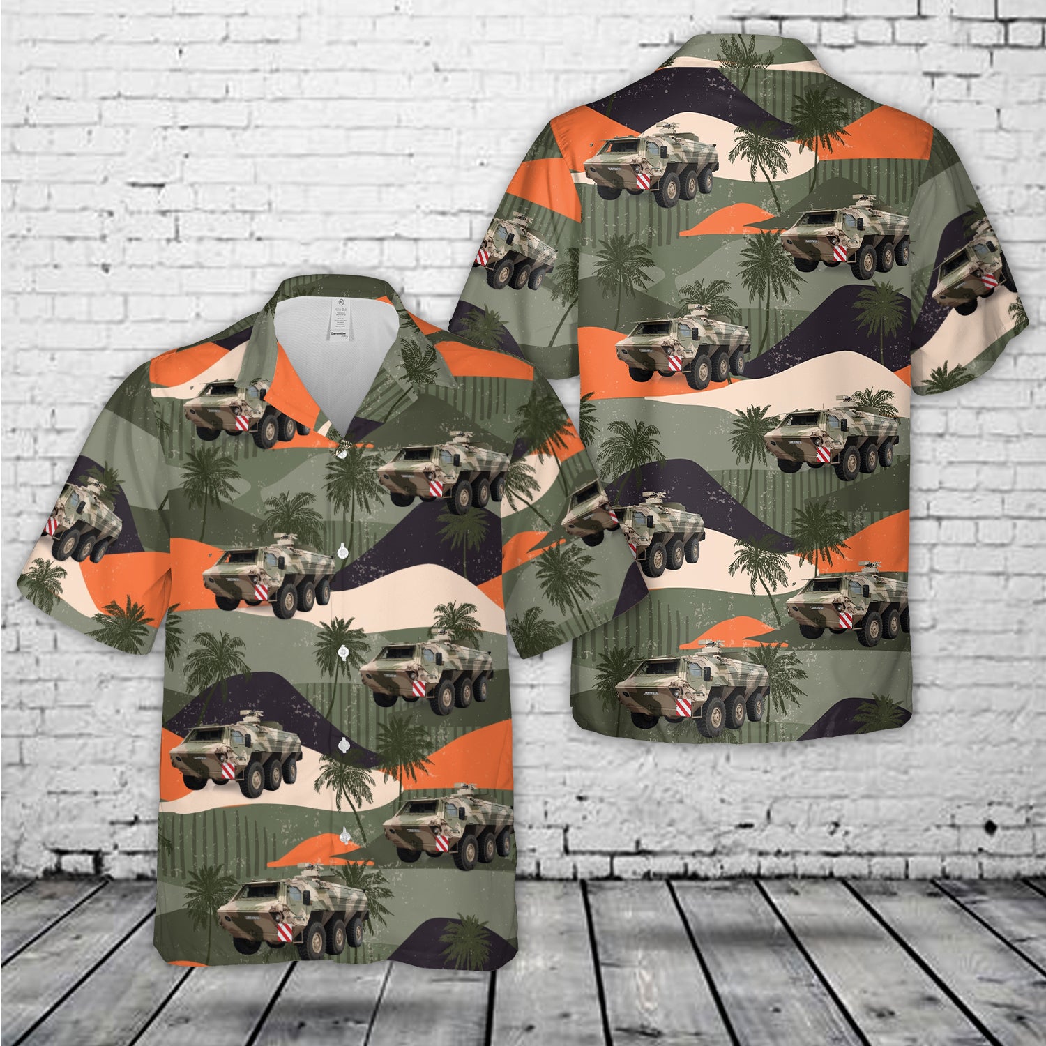 TPz Fuchs A8A5 FuFu EOD Hawaiian Shirt