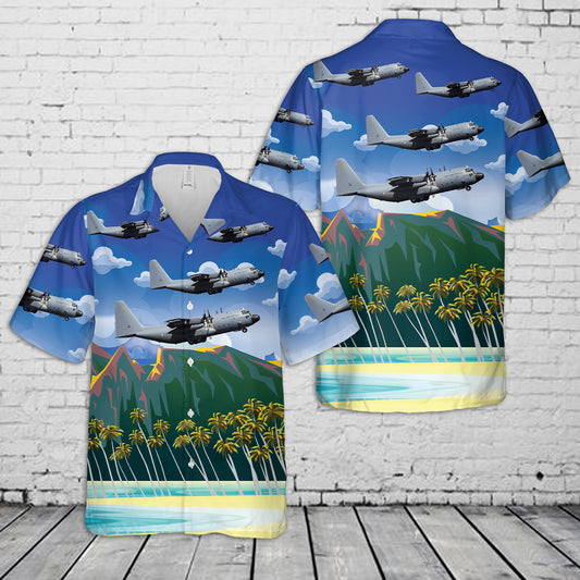 Portuguese Air Force Lockheed C-130H Hercules Hawaiian Shirt
