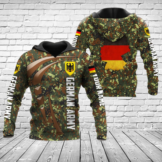 Custom Name German Army 3D Hoodie