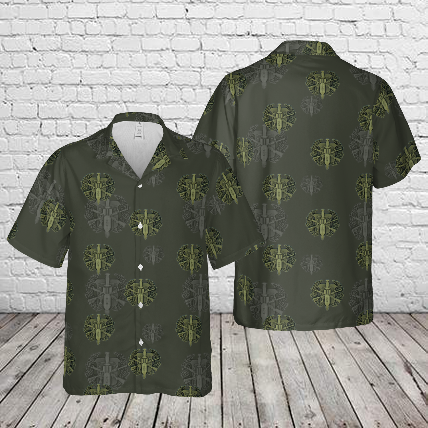 Tactical Bomb Technician Hawaiian Shirt