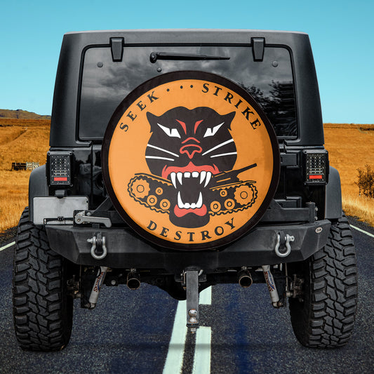 Tank Destroyer Panther Hellcat Military Spare Tire Cover