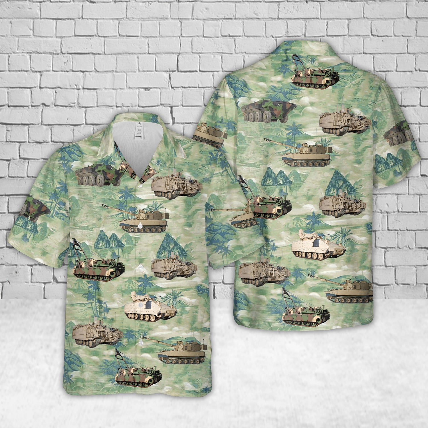 Tank Hawaiian Shirt