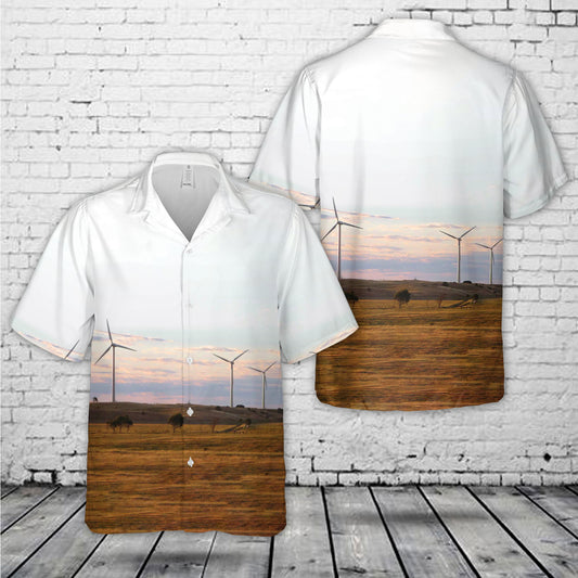 Tantanoola, South Australia, Canunda Wind Farm Hawaiian Shirt