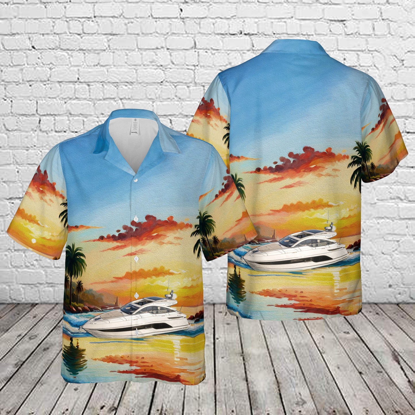 Targa 45 GT Exterior 04 Fairline Yachts Hawaiian Shirt