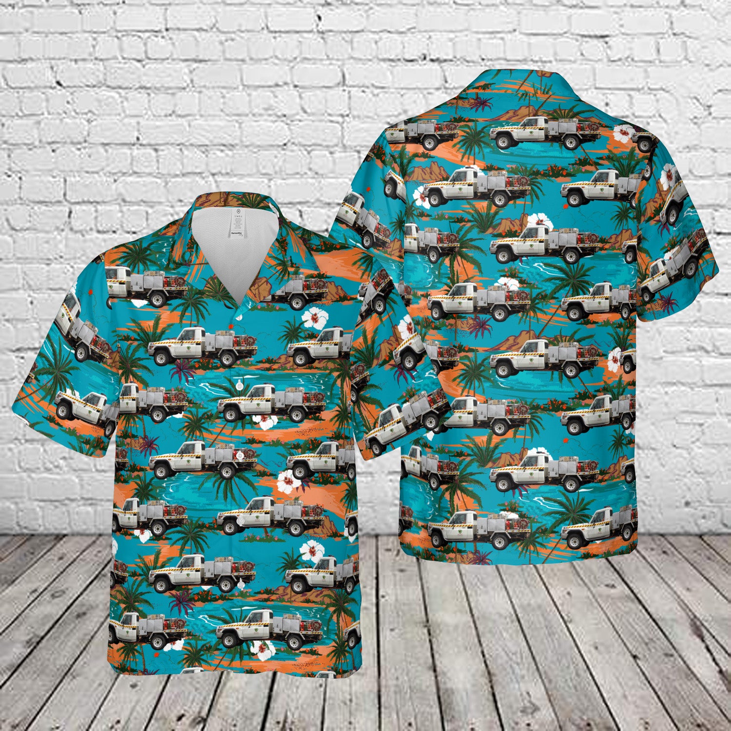 Tasmania Parks and Wildlife Service Hawaiian Shirt