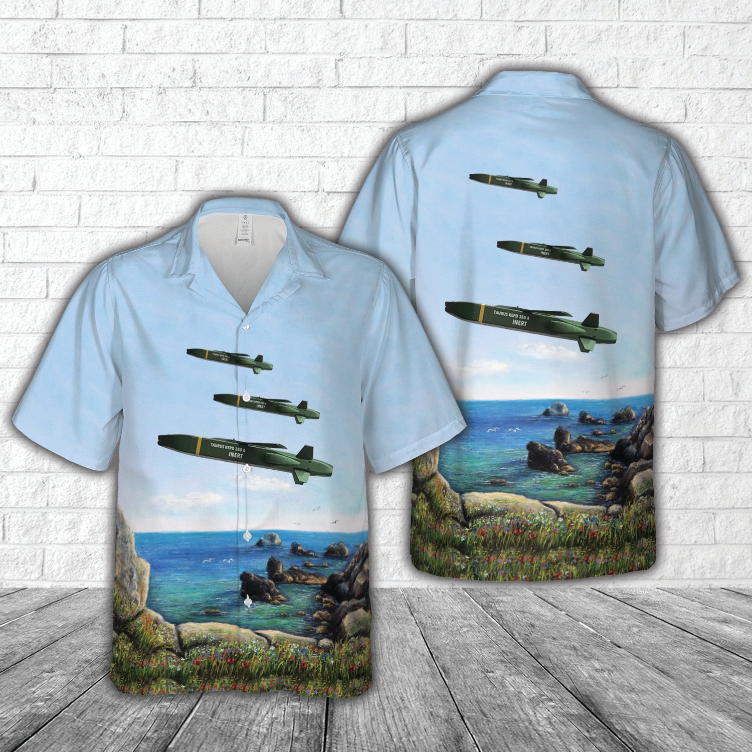 Taurus KEPD 350 Cruise Missile Hawaiian Shirt