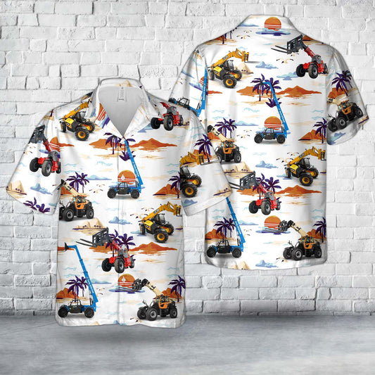 Telehandler (Telescopic handler) Hawaiian Shirt
