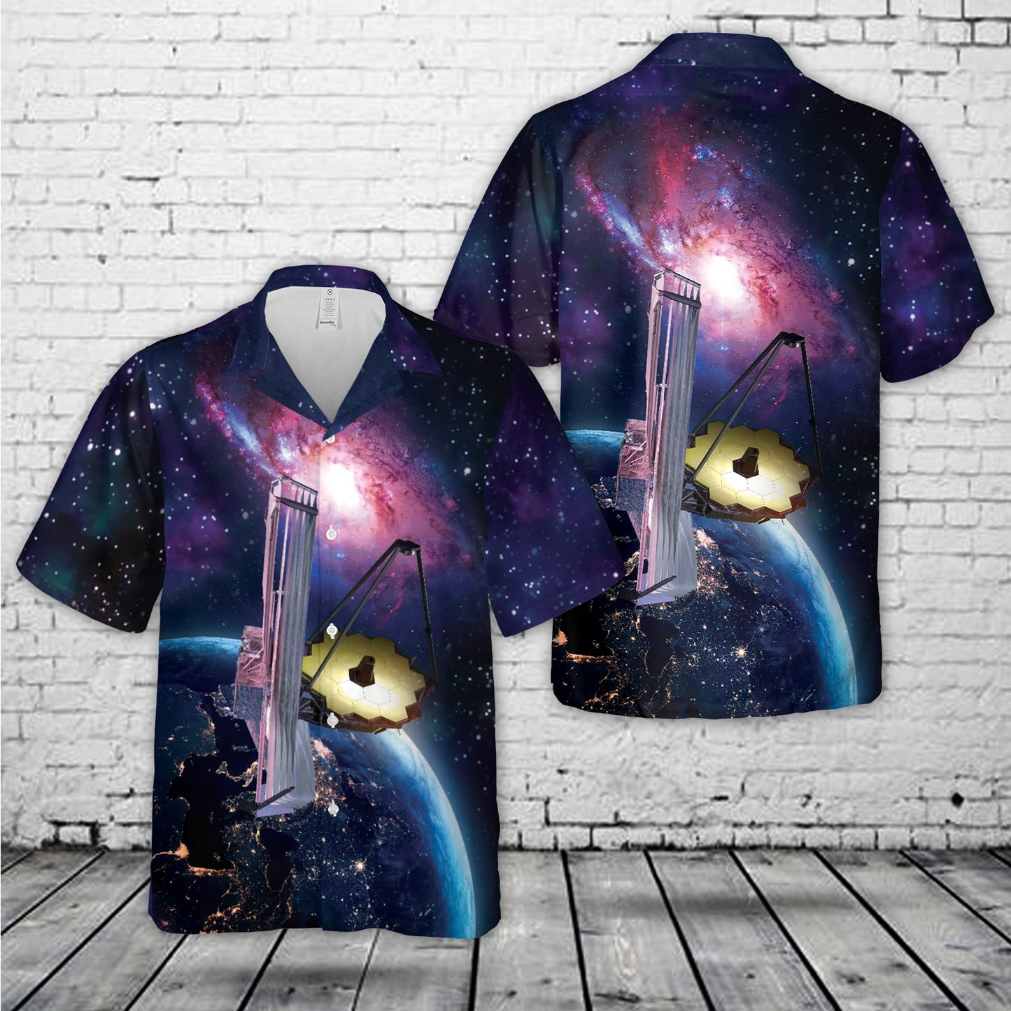 Telescopio Espacial James Webb Hawaiian Shirt