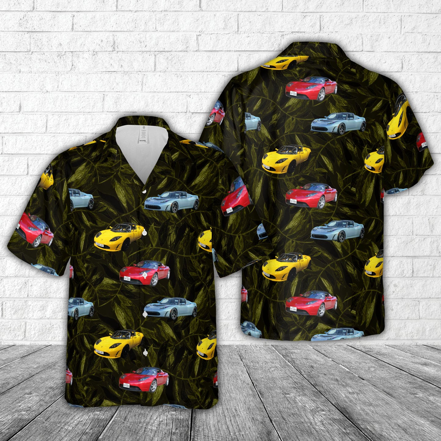 Tesla Roadster (first generation) Hawaiian Shirt