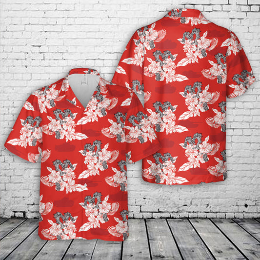 Texas Army National Guard Hawaiian Shirt