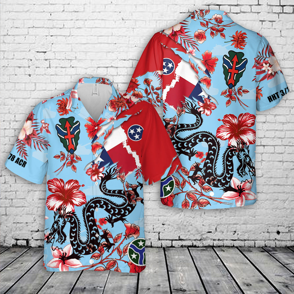 Texas Army National Guard Hawaiian Shirt NLSI101P1L05