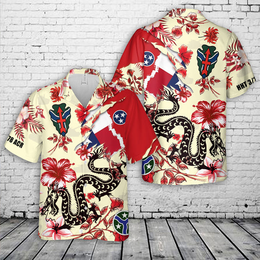 Texas Army National Guard Hawaiian Shirt NLSI101P1L06