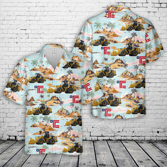 Texas Cordia Construction Hawaiian Shirt