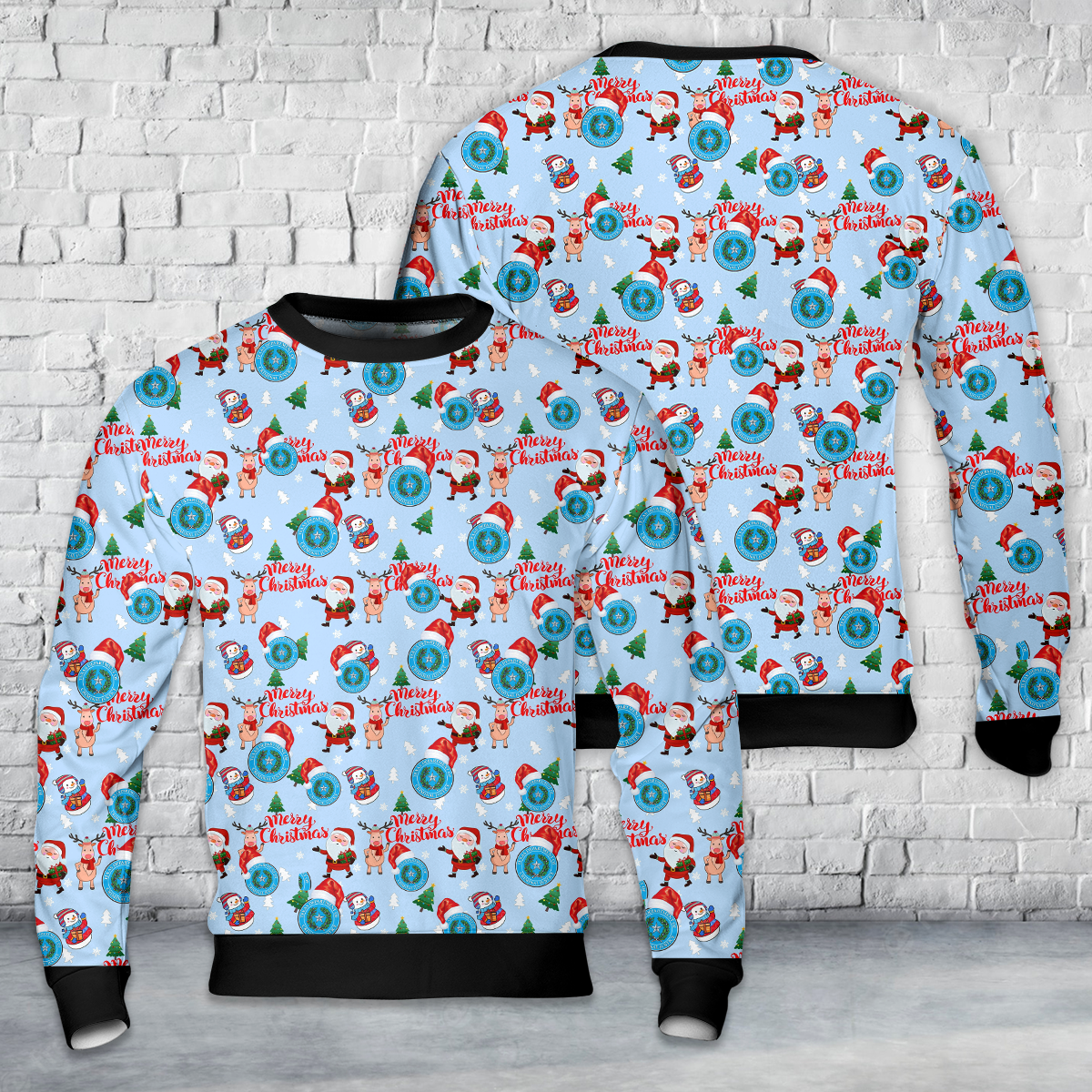 Texas Department of Criminal Justice (TDCJ) Christmas AOP Sweater