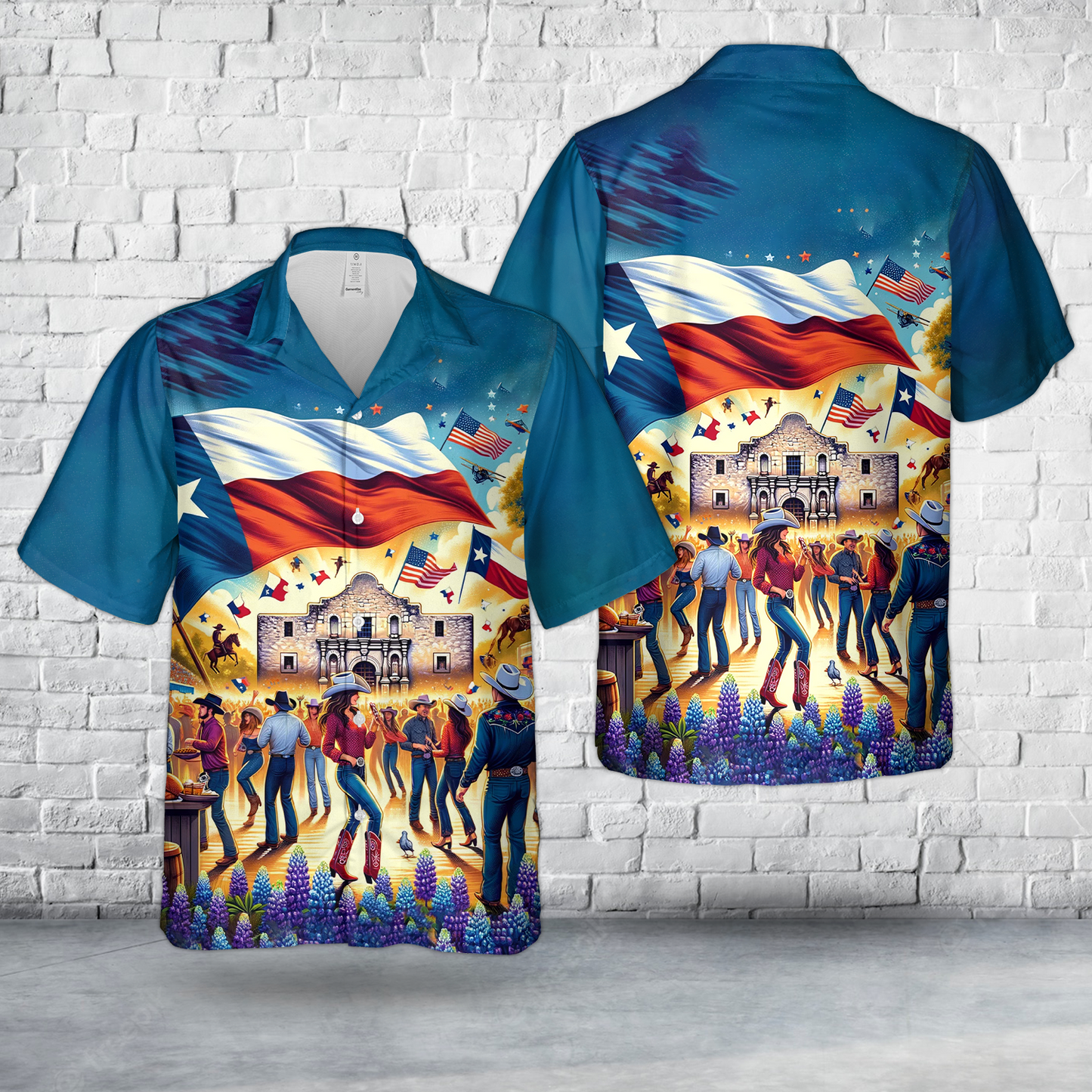 Texas Independence Day Hawaiian Shirt