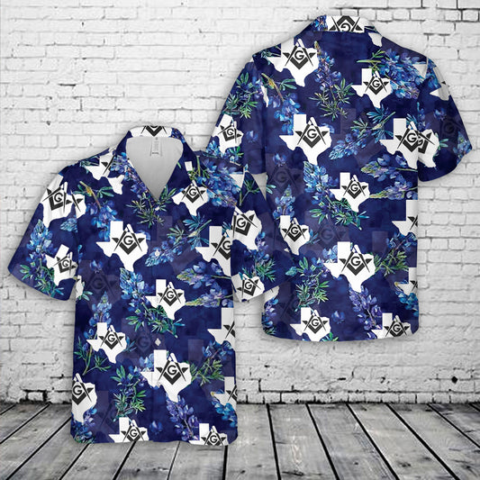 Texas Mason Hawaiian Shirt
