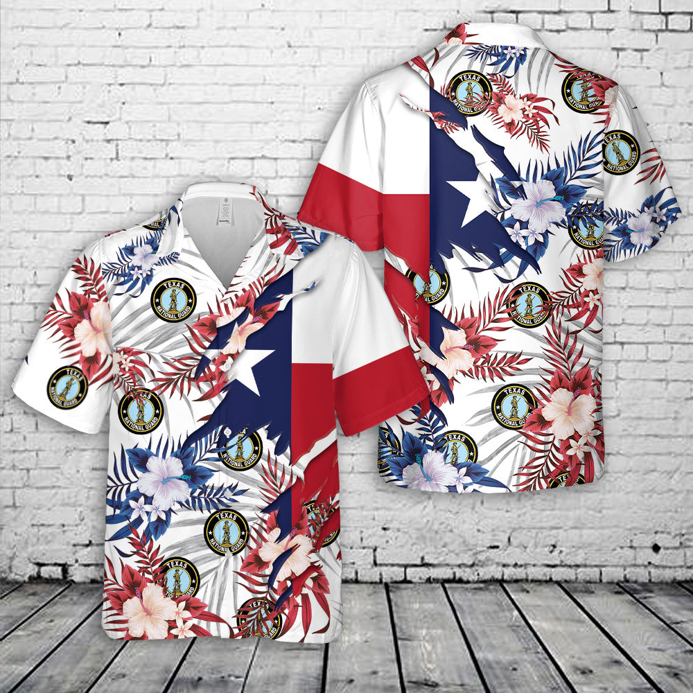 Texas National Guard Hawaiian Shirt