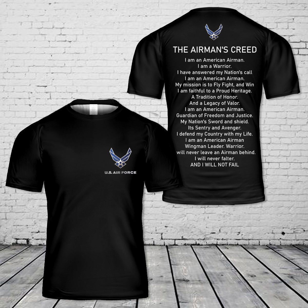 The Airman's Creed 3D T-Shirt