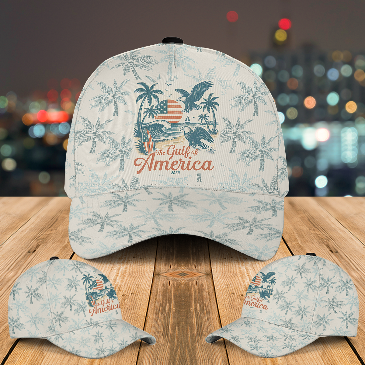 The Gulf Of America 2025 Retro Baseball Cap