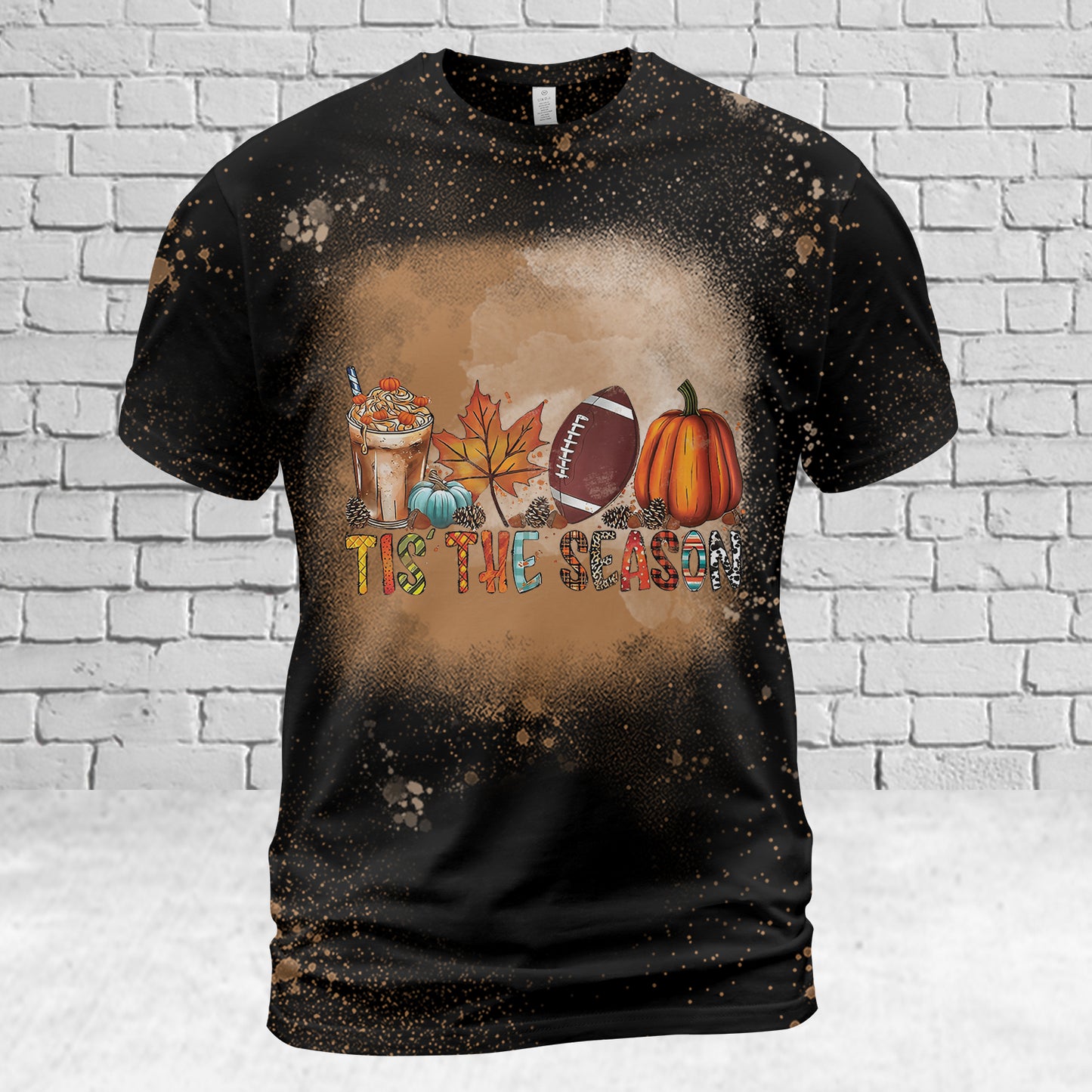 Tis the season Bleached T-Shirt