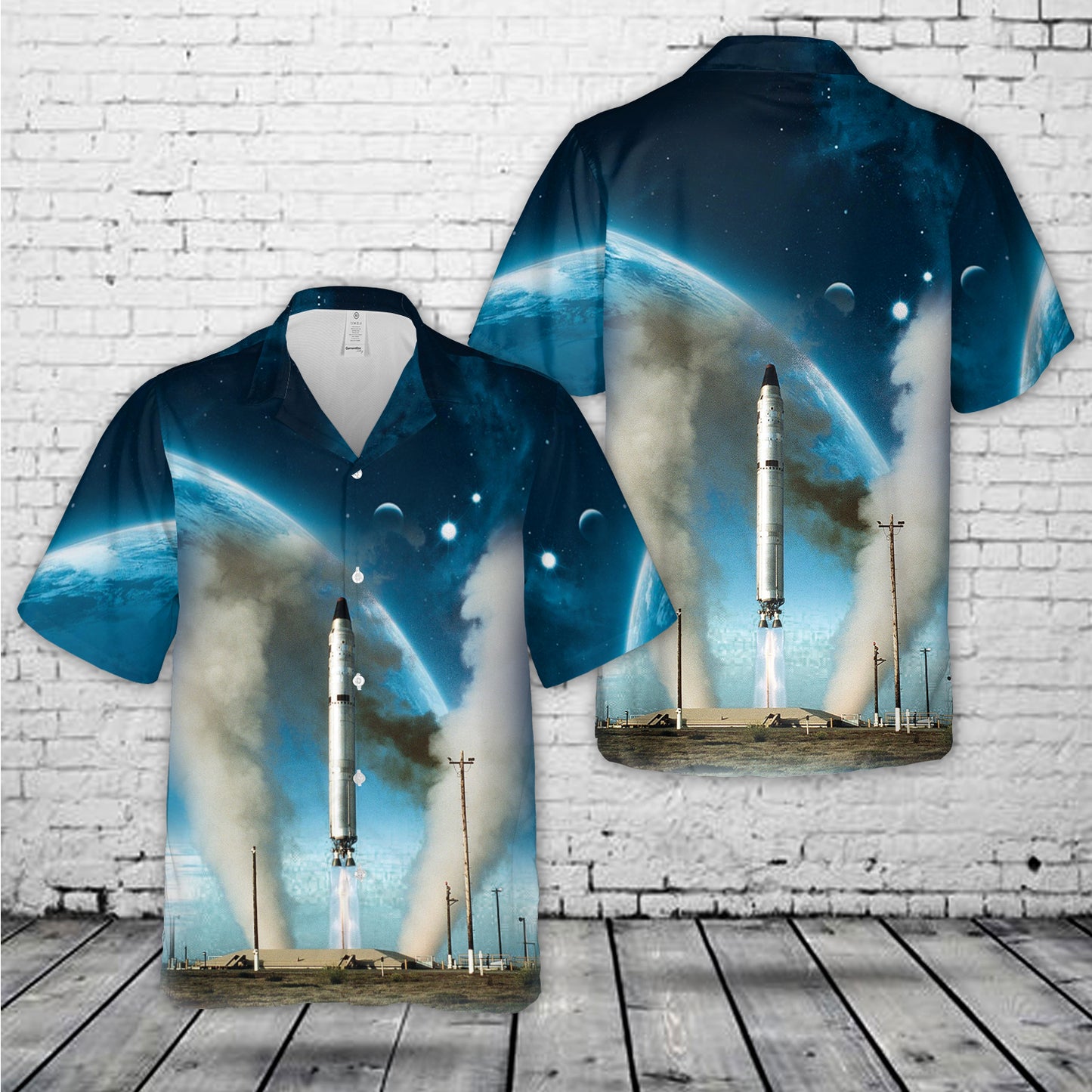 Titan-II ICBM silo Hawaiian Shirt