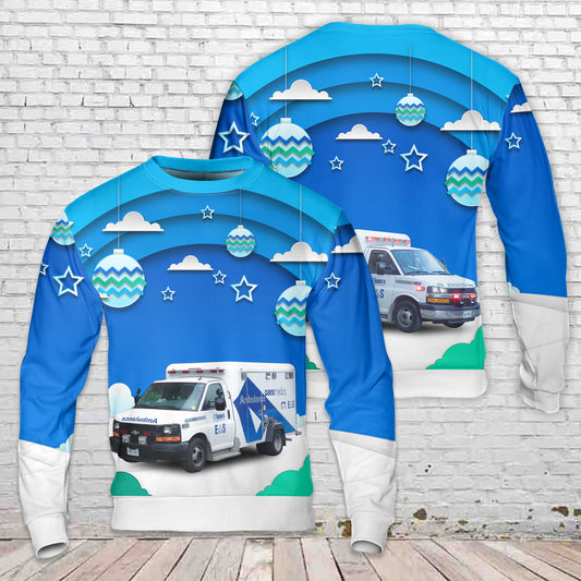 Toronto Paramedic Service Christmas Sweater