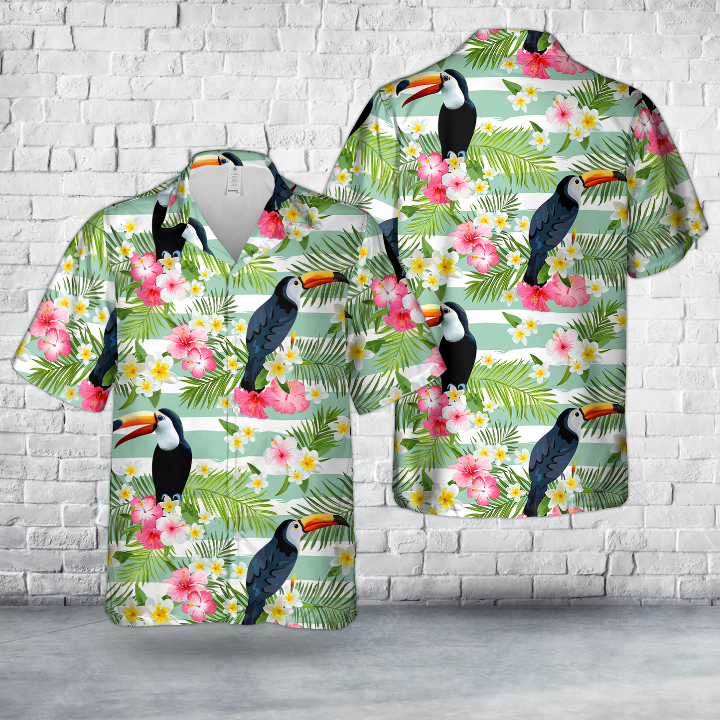 Toucan Bird Tropical Hawaiian Shirt