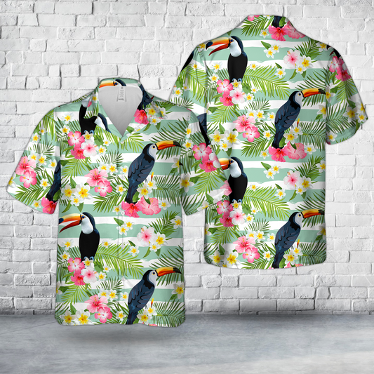 Toucan Bird Tropical Hawaiian Shirt