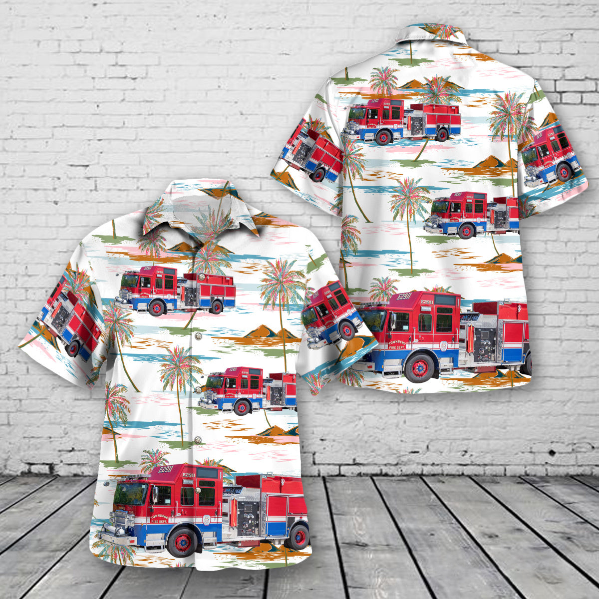 Townsend, Wisconsin, Townsend Fire Department Hawaiian Shirt
