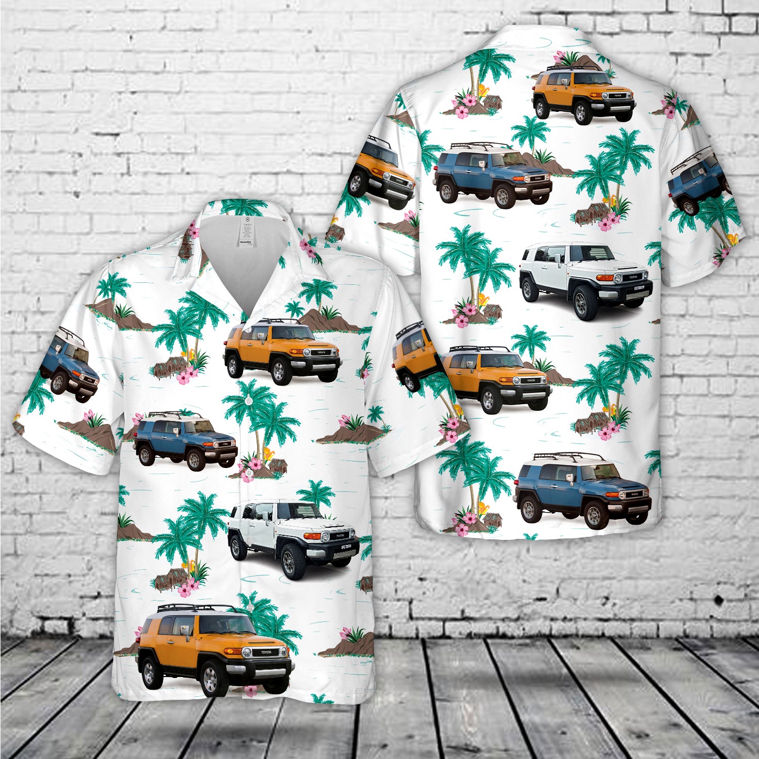 Toyota FJ Cruiser Hawaiian Shirt