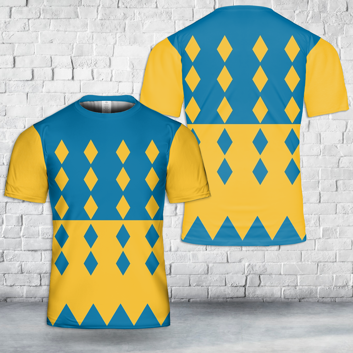 Traditional Jockey Silk Uniform T-Shirt 3D