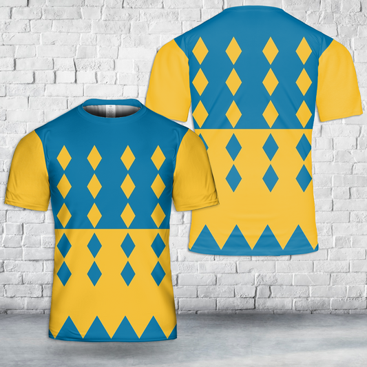 Traditional Jockey Silk Uniform T-Shirt 3D