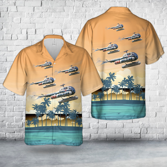 Trans-Australia Airlines - TAA Bell 47J-2 Ranger Hawaiian Shirt