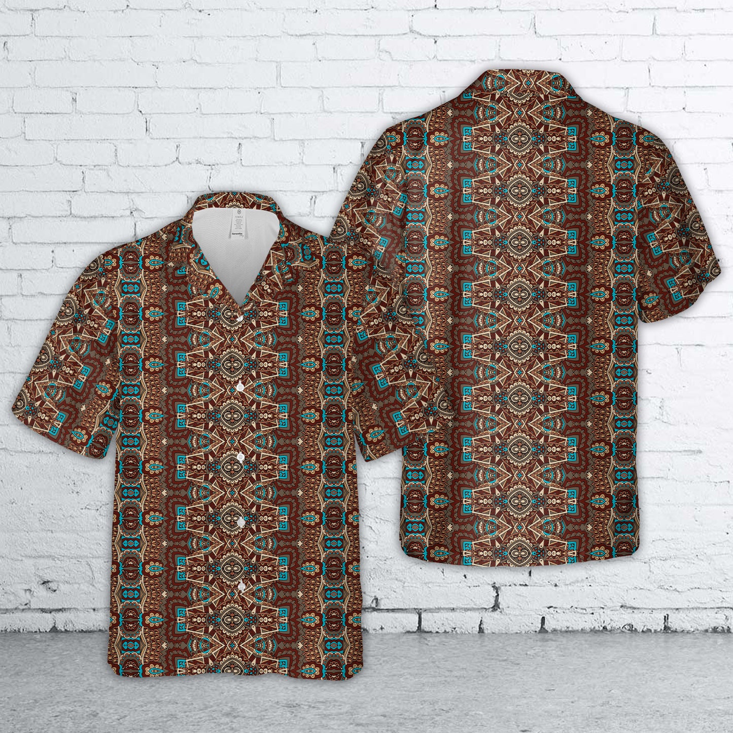 Trendy African Tribal Seamless Hawaiian Shirt