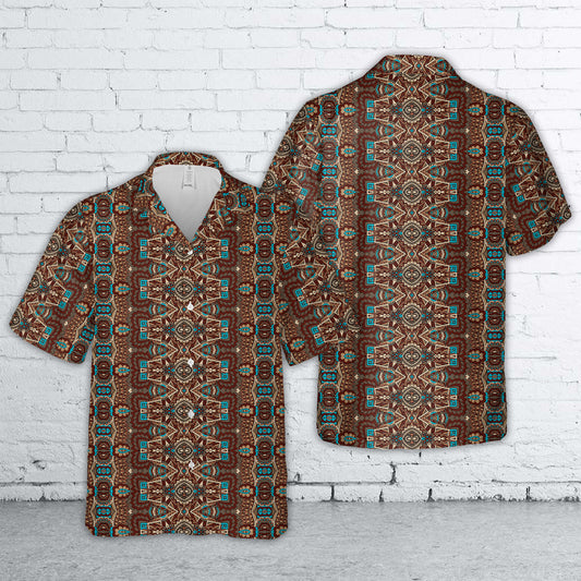 Trendy African Tribal Seamless Hawaiian Shirt