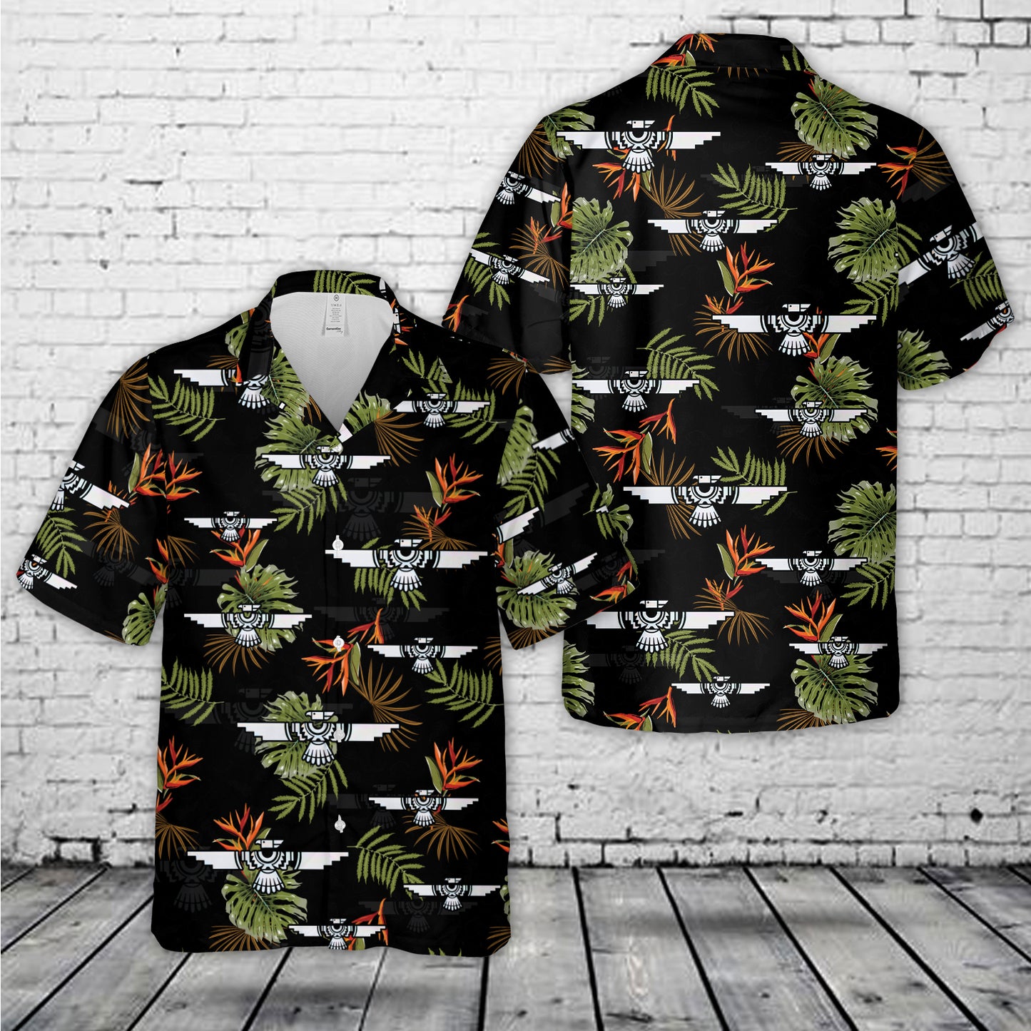 Tribal Thunderbird Hawaiian Shirt