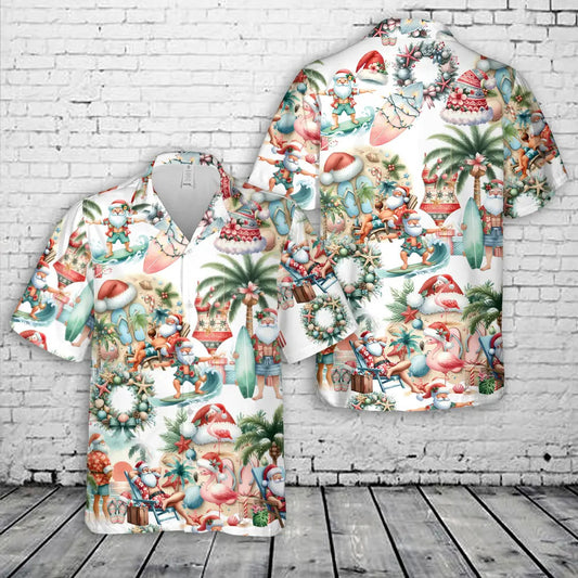 Tropical Christmas Hawaiian Shirt