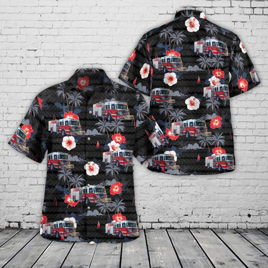 Troutville, Virginia, Troutville Volunteer Fire Department Hawaiian Shirt