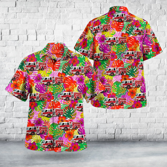 Troy, Alabama, Troy Fire Department Hawaiian Shirt